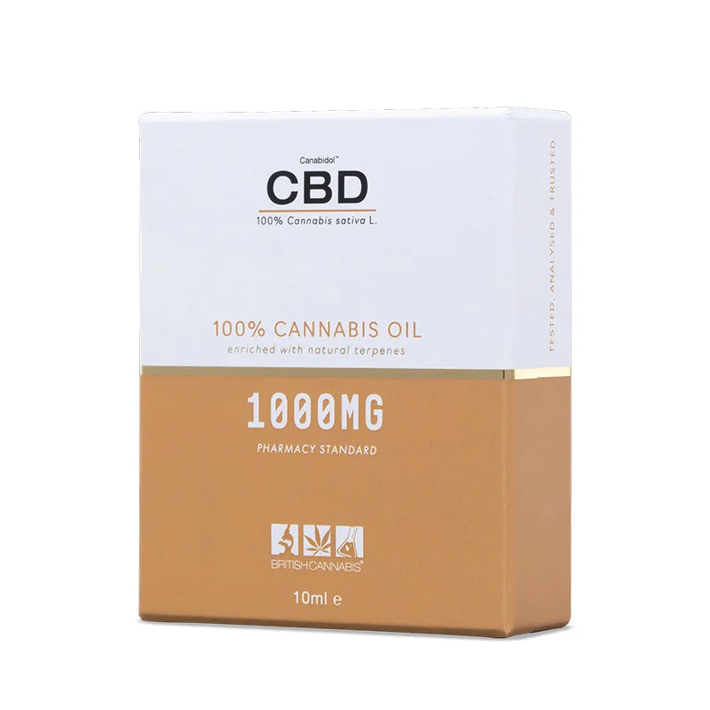 The Best CBD Oil UK - 100% Cannabis - British Cannabis™