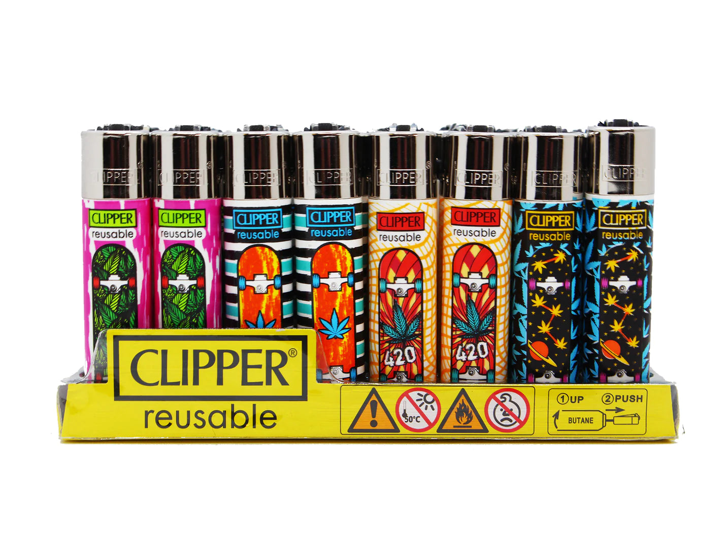 Clipper - Lighter (Cannabis Related Designs)