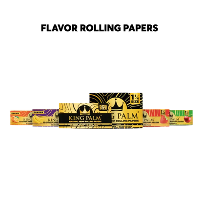 King Palm - Flavoured Hemp, 1-1/4" Papers