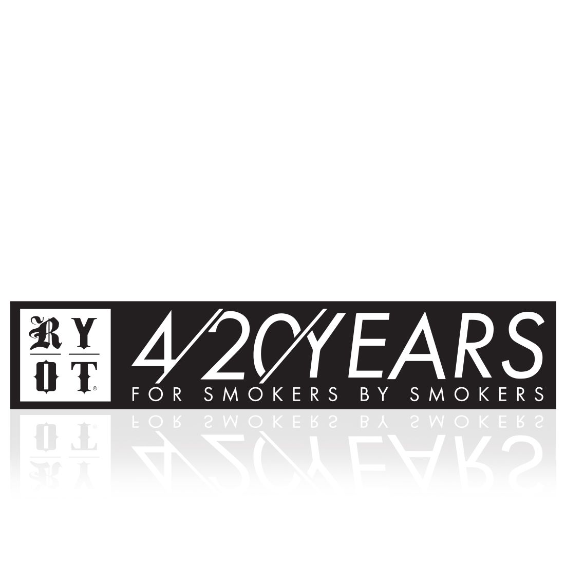 RYOT - Sticker, 3.5" 420 Years 3.5"