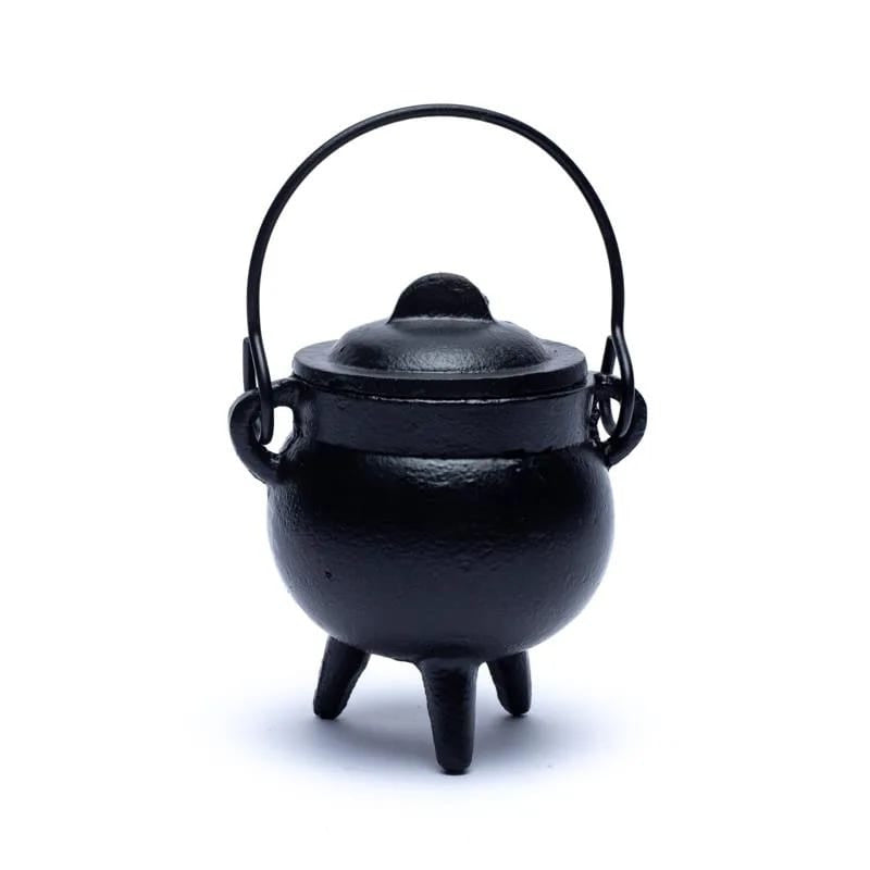 Holistic - Incense Holder, Cast Iron Cauldron