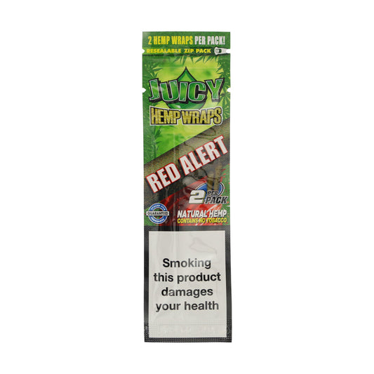 Juicy Jay's - Hemp Wraps, Red Alert (Strawberry)