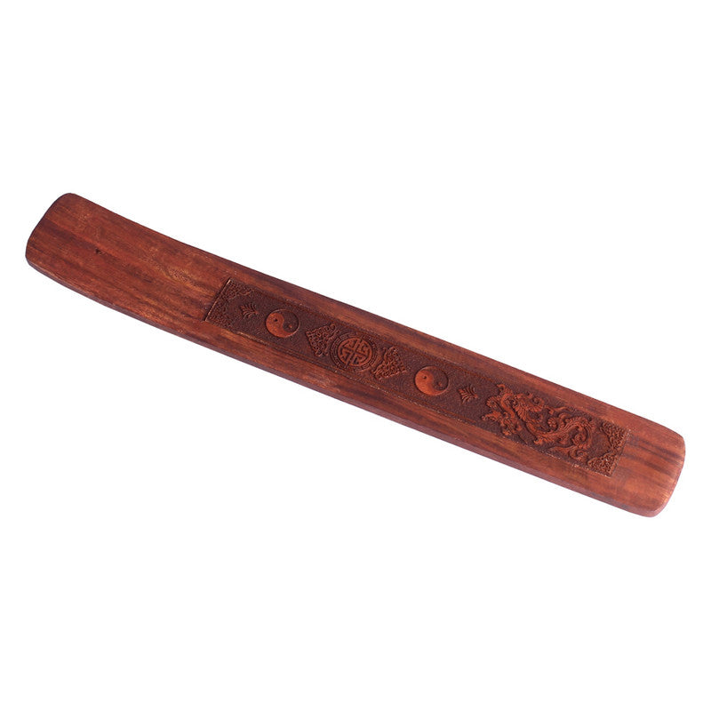 Holistic - Incense Holder, Carved Wood