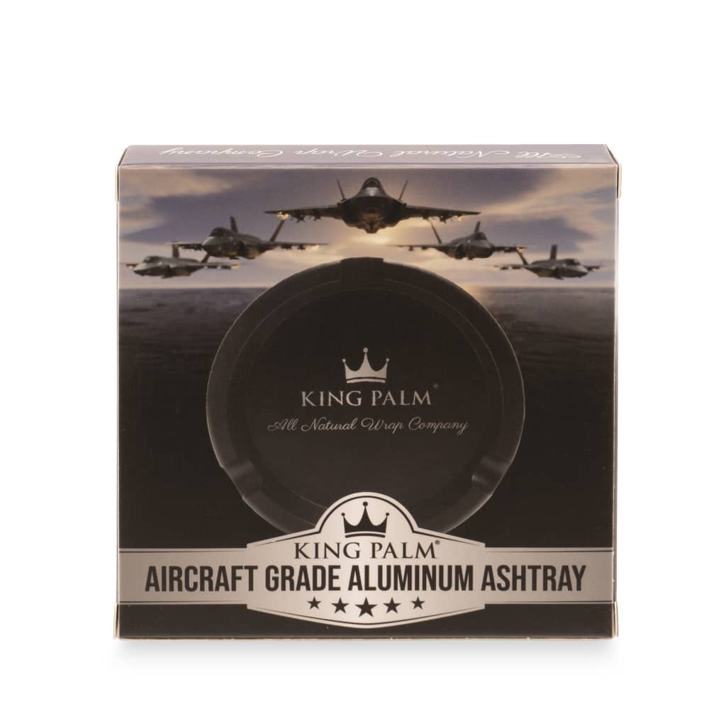 King Palm - Aircraft Grade Aluminum Ashtray