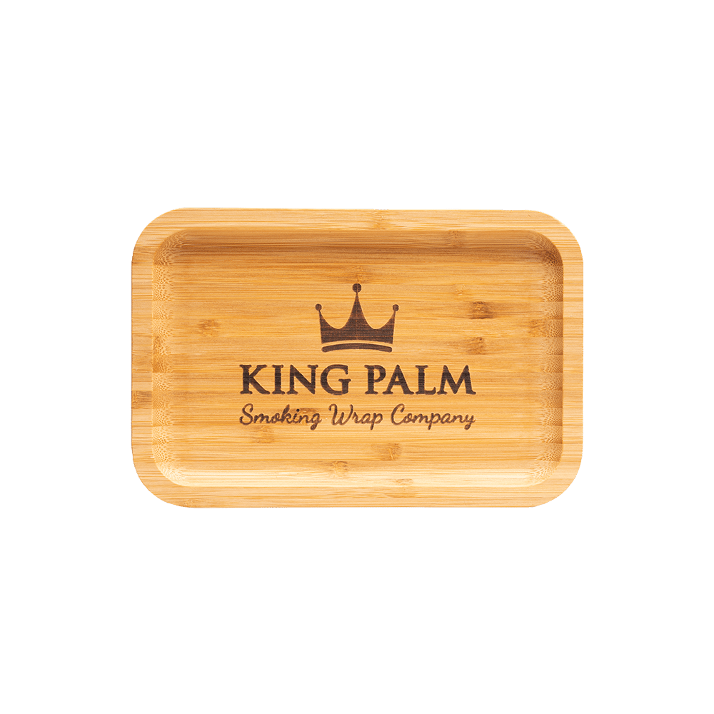 King Palm - Rolling Tray, Bamboo, Medium