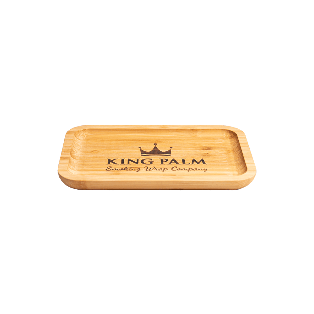 King Palm - Rolling Tray, Bamboo, Medium