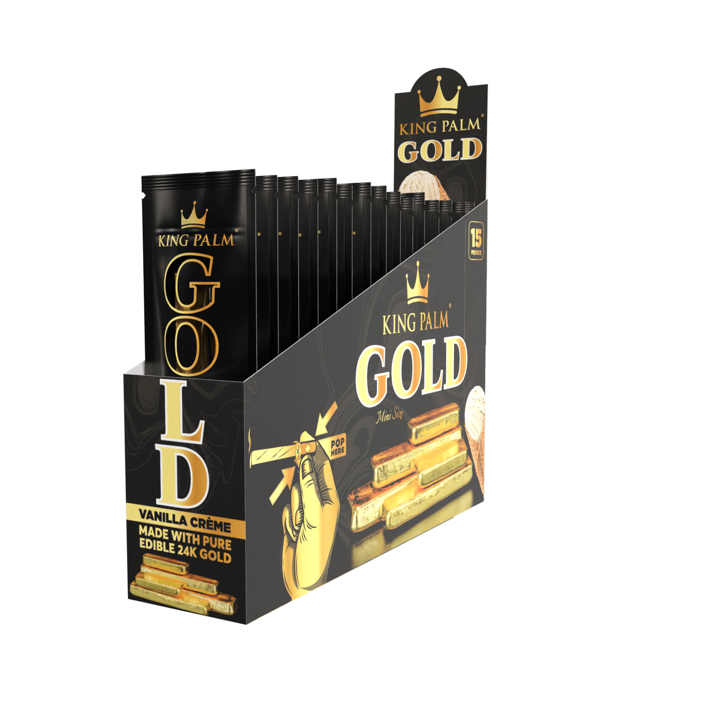 King Palm - 24k Gold Mini Roll (1g)