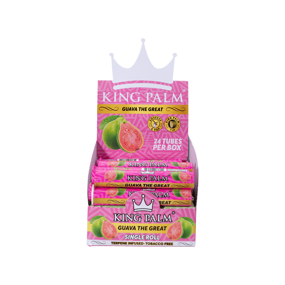 King Palm - Flavoured Mini Rolls (1g), with Tube