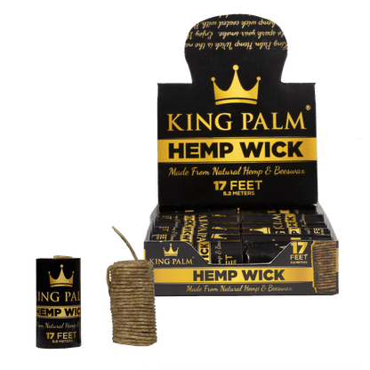 King Palm - Hemp Wick, 17Ft