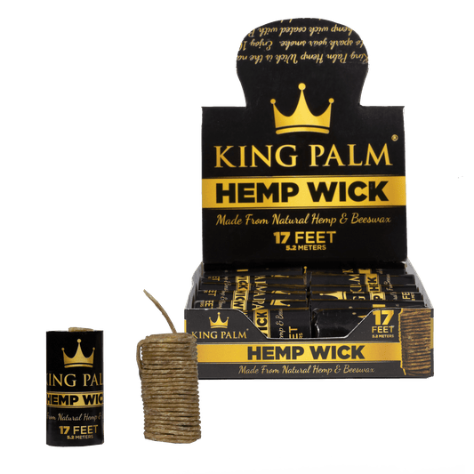 King Palm - Hemp Wick, 17Ft