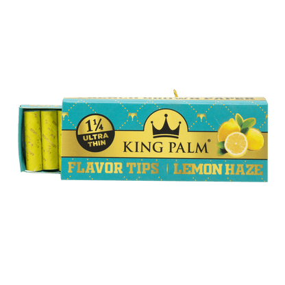 King Palm -  1-1/4", French Rolling Papers & Flavoured Tips