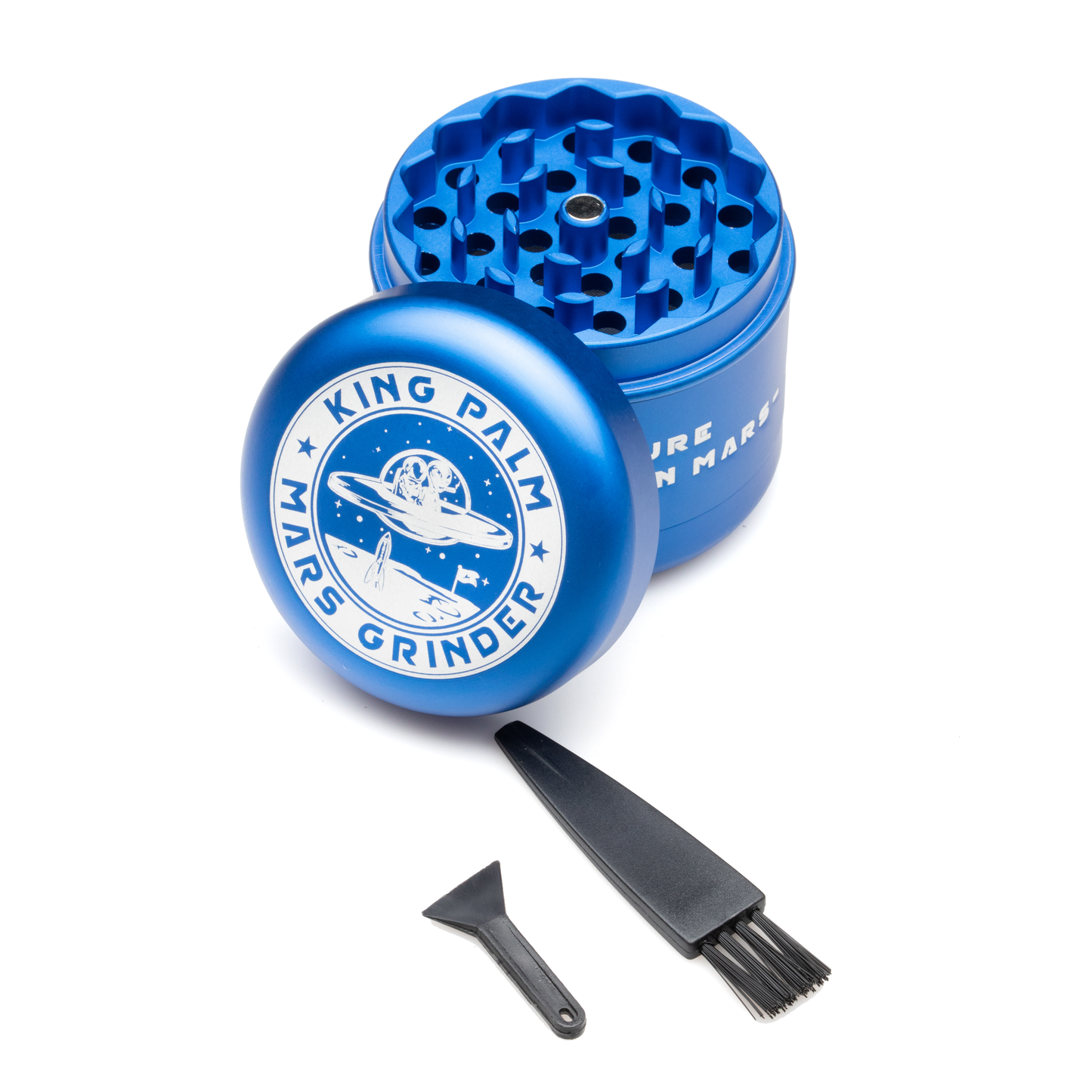 King Palm - Mars Grinder, 4 Pc