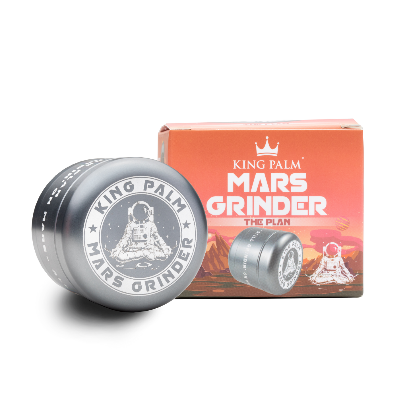 King Palm - Mars Grinder, 4 Pc