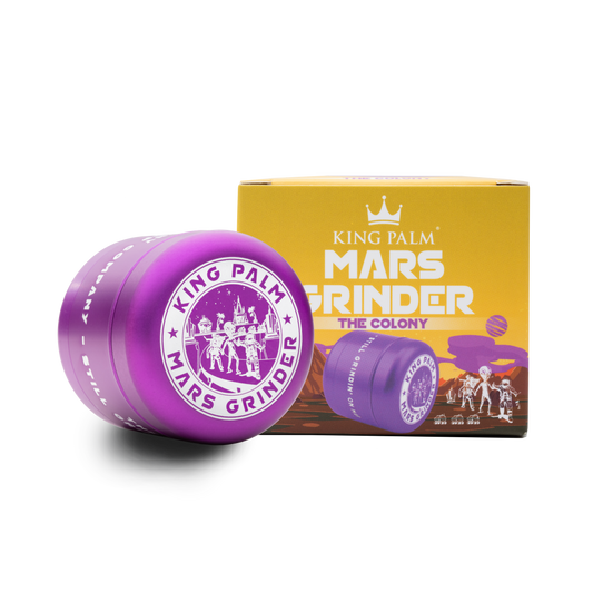 King Palm - Mars Grinder, 4 Pc