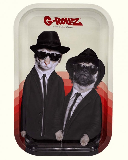 G-Rollz - Rolling Tray, Medium, 'Brothers'