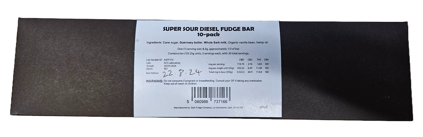 Island Alchemy - Sark Fudge, Super Sour Diesel Fudge