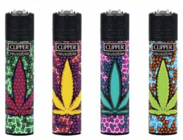 Clipper - Lighter (Cannabis Related Designs)