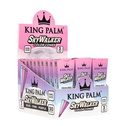 King Palm - SkyWalker Color Cones, King Size, 3pk