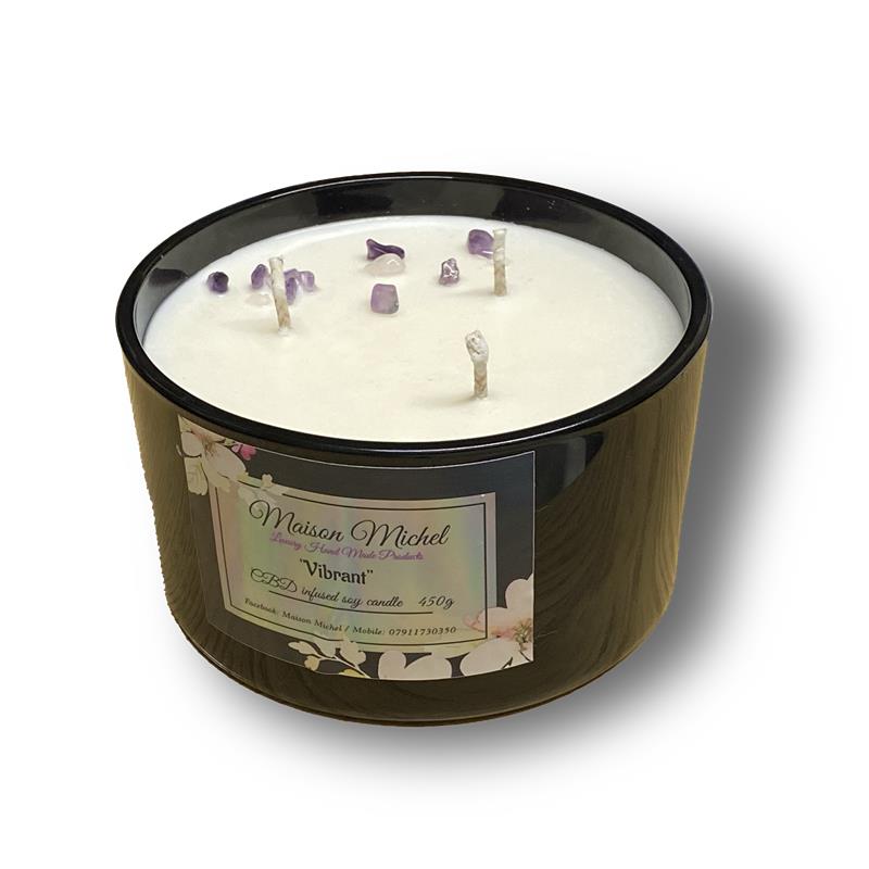 CBD Infused Soy Candle 450g