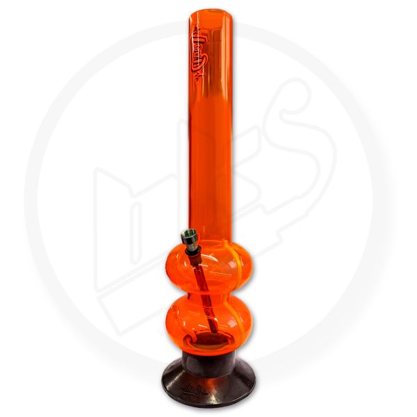 LOUD Acrylic Waterpipe - 40cm, Double Bubble Stripes