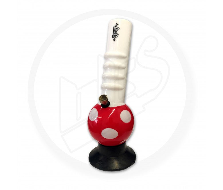 LOUD - Acrylic Waterpipe, 30cm, Bubble Grippa, Polka Dot