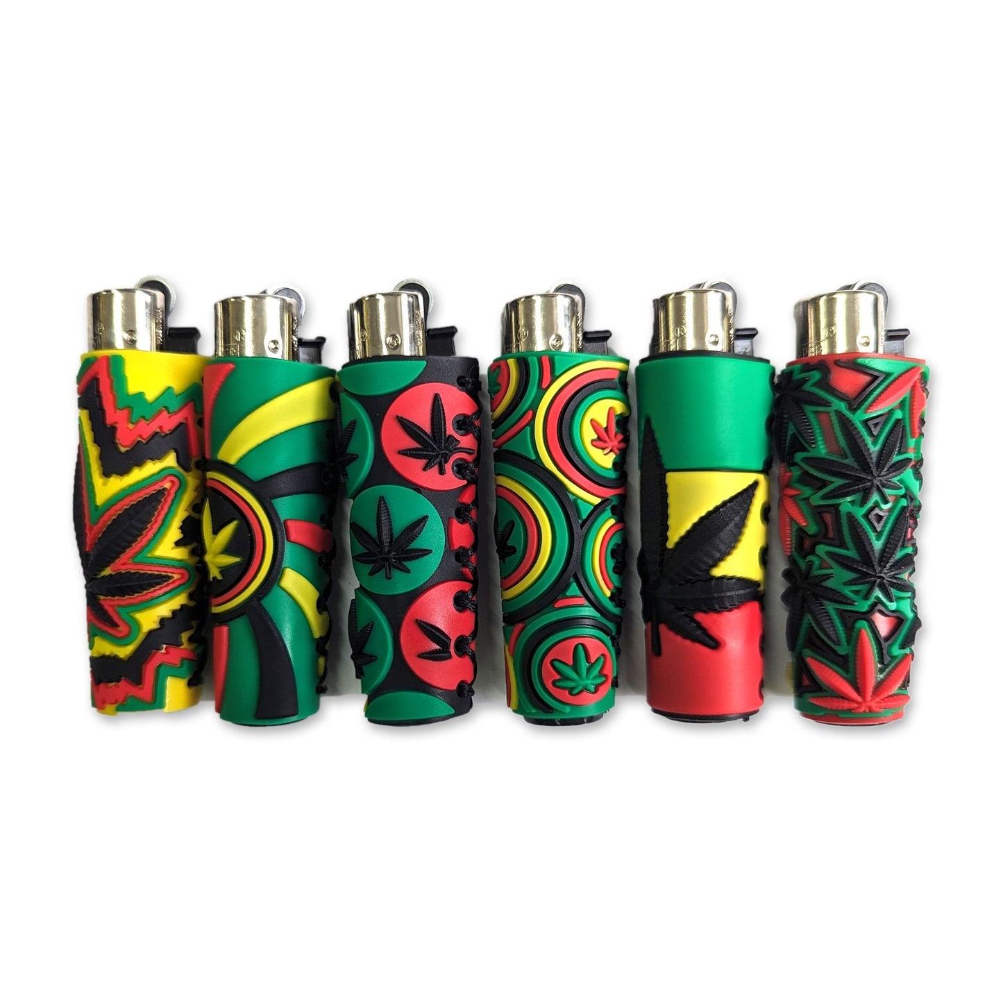 Clipper - Covered Lighter, Silicone Popped Art