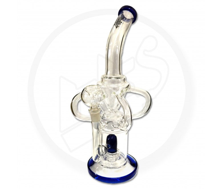 LOUD - Glass Waterpipe, 35cm, 'The Atom Bong'