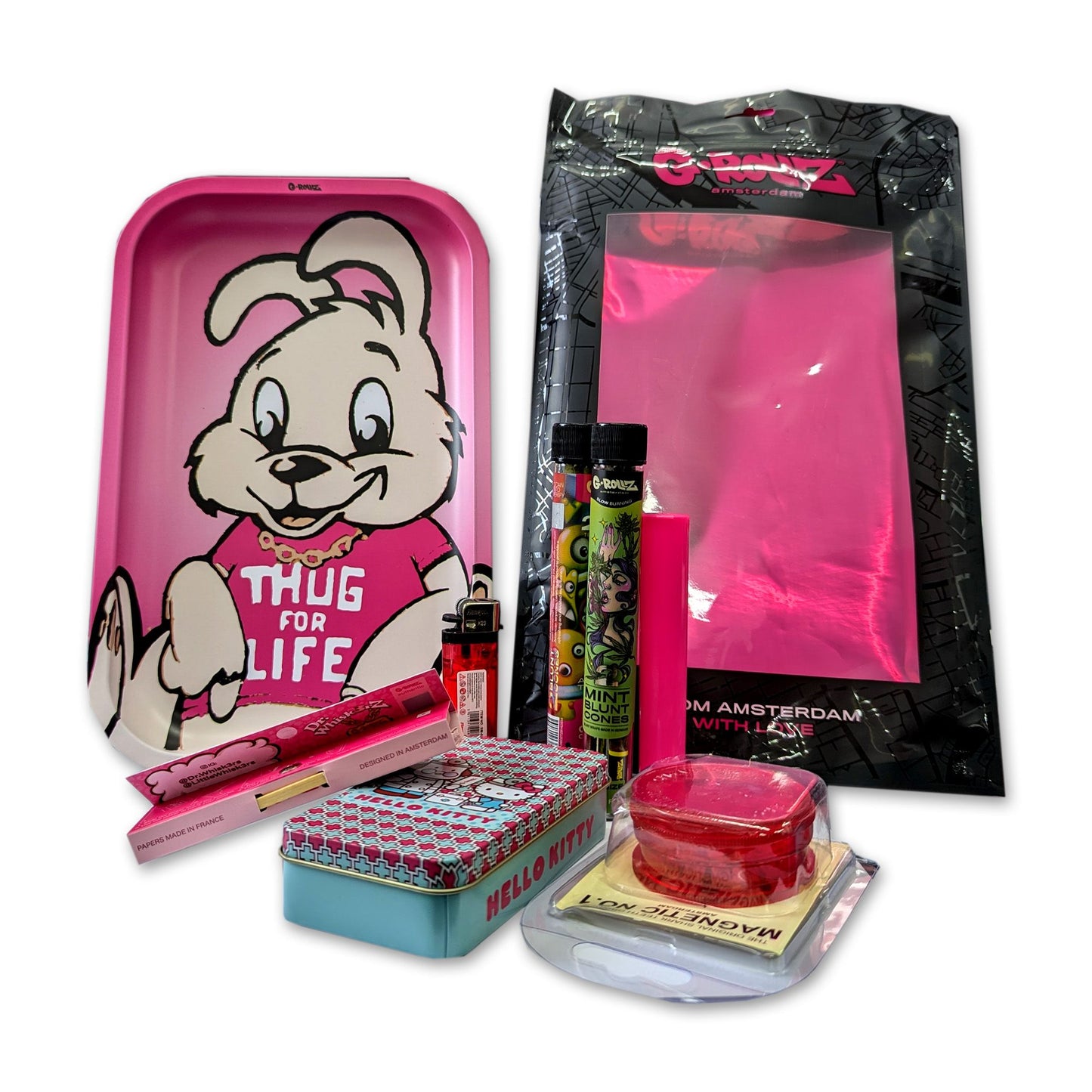 G-Rollz - G Rollz Pink 'Thug For Life' Banksy Gift Set