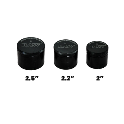 RAW - 50mm Hammer Craft Grinder, 4 pc