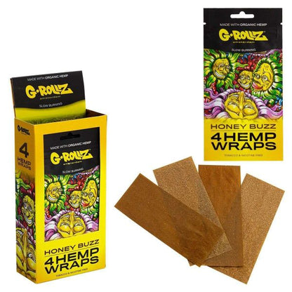 G-Rollz - Loose Hemp Wraps, 4-pk (Various Flavours)