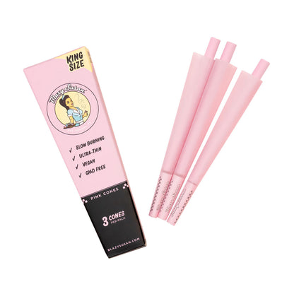 Blazy Susan - Pink, King Size Cones, 3pk