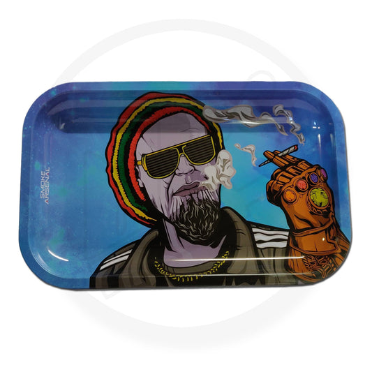 Smoke Arsenal - Rolling Tray, Medium - Infinity Stoned