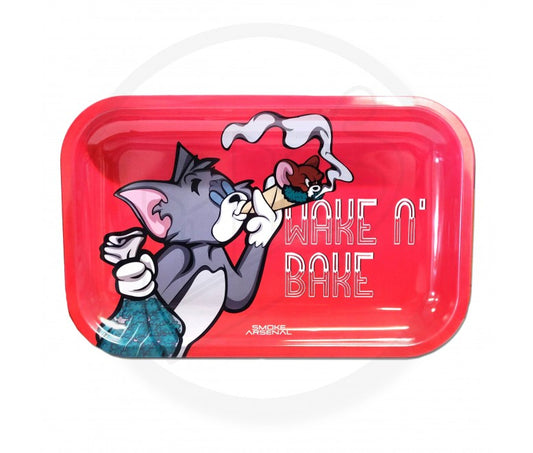 Smoke Arsenal - Rolling Tray, Medium - Wake N Bake