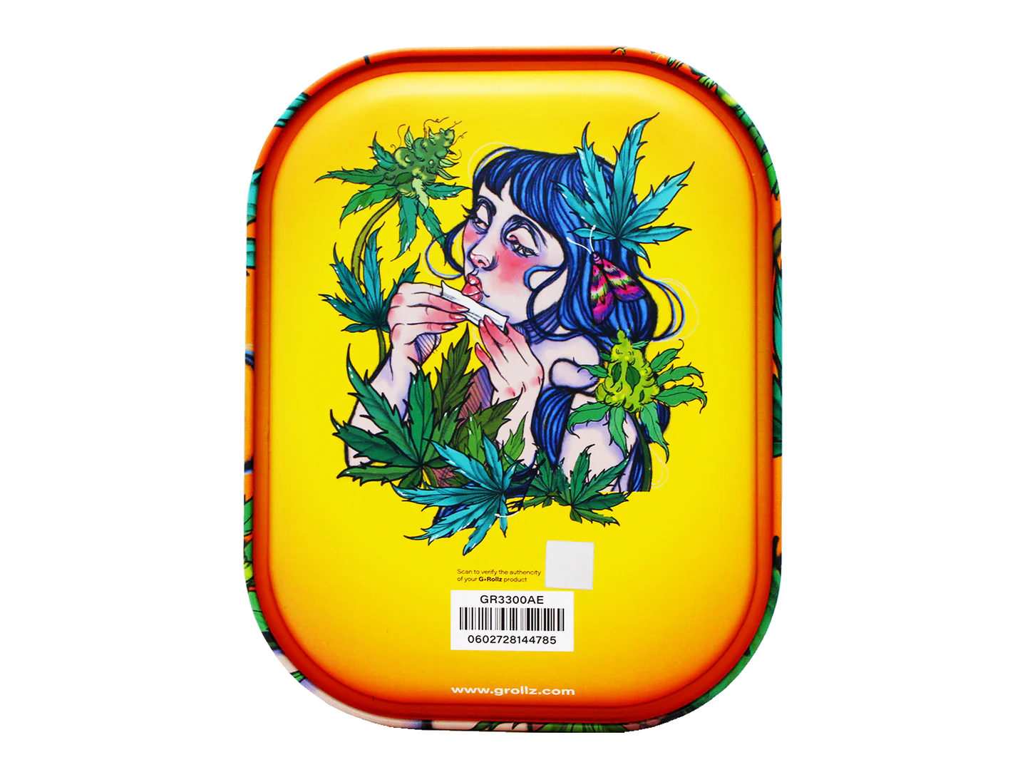 G-Rollz - Rolling Tray, 'Moth Lick'