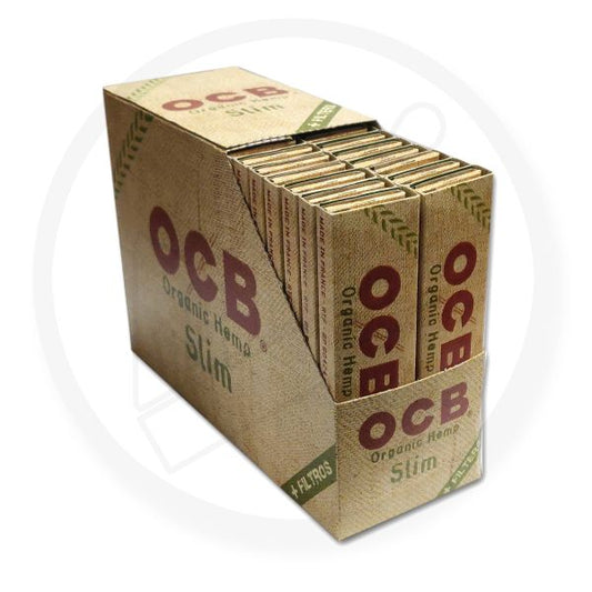 OCB - Organic Hemp, King Size Slims, Connoisseur, Papers + Tips