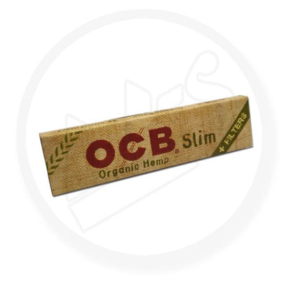 OCB - Organic Hemp, King Size Slims, Connoisseur, Papers + Tips