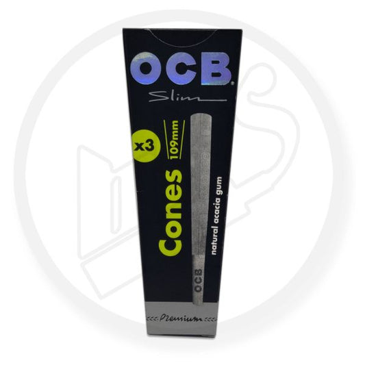 OCB - Black, Kingsize Cones, 109mm (Premium)