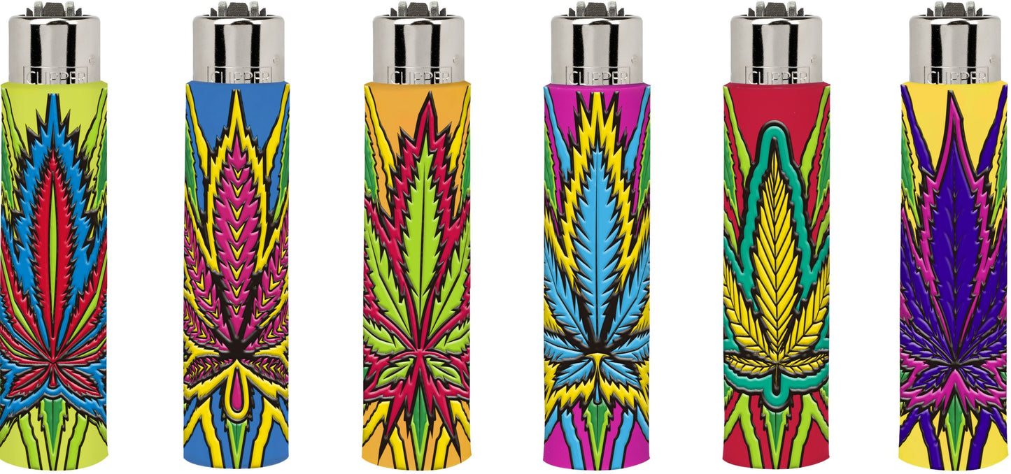 Clipper - Covered Lighter, Silicone Popped Art