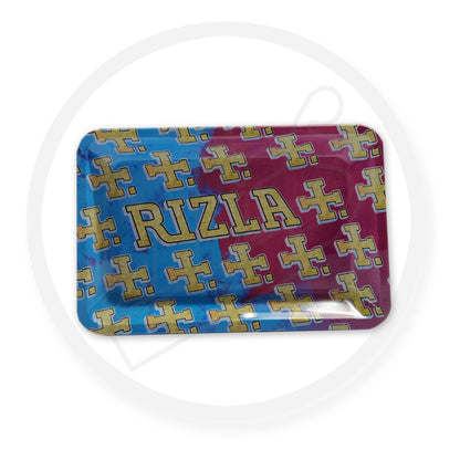 RIZLA - Metal Rolling Tray - Multi-colour