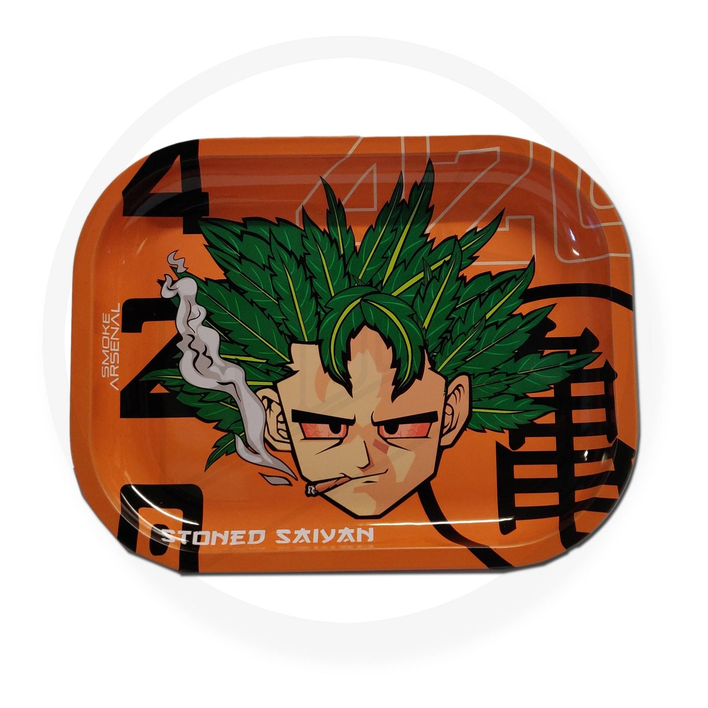 Smoke Arsenal - Rolling Tray, Small - Stoned Saiyan