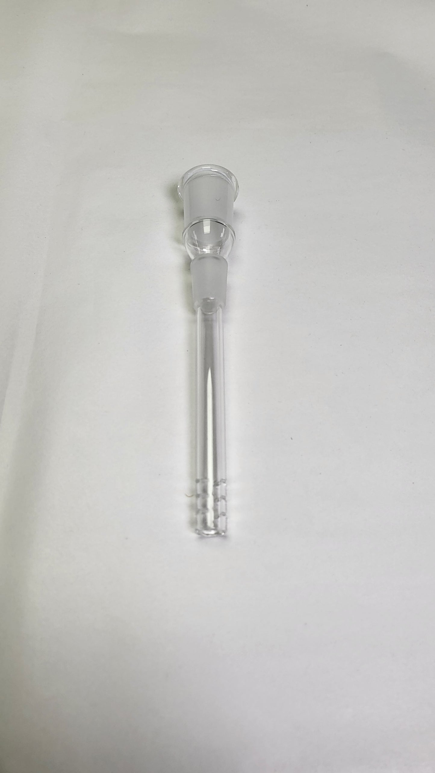 Downstem - Glass 14mm (Male) with 18mm (Female) Drop-in