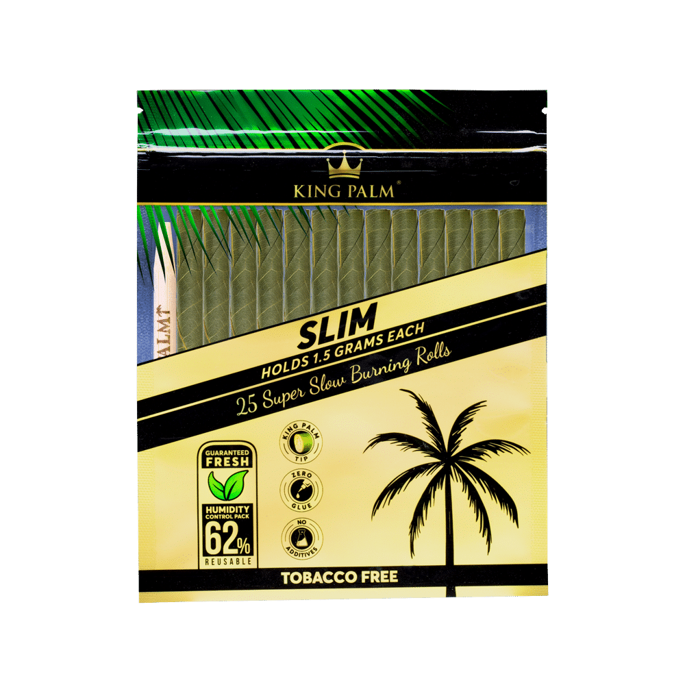 King Palm - Natural Rolls, Slims (1.5g)