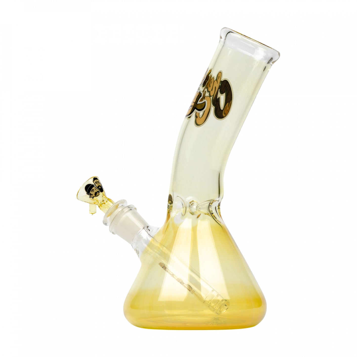 Cheech & Chong - Glass Waterpipe, 23cm, Leaner - Low Rider Chillax