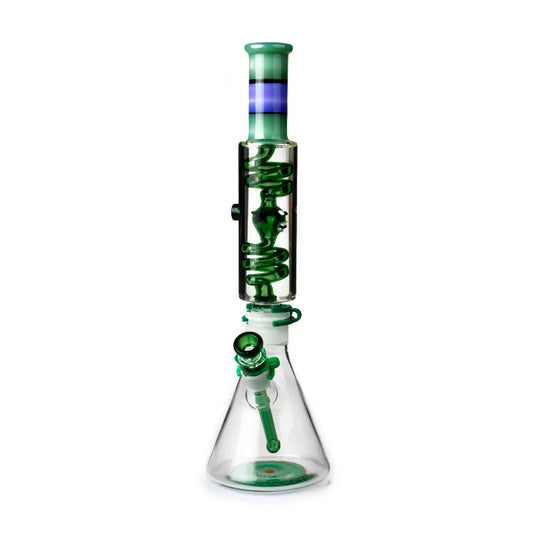 Phoenix Star - Glass Waterpipe, 45cm Ninja Turtle Design with Freezable Coil