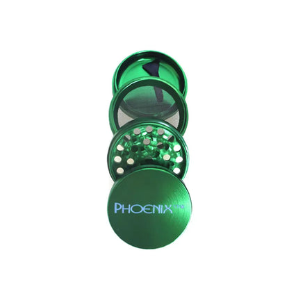 Phoenix Star - Grinder, 50mm, 4pc, Metal, Sleek