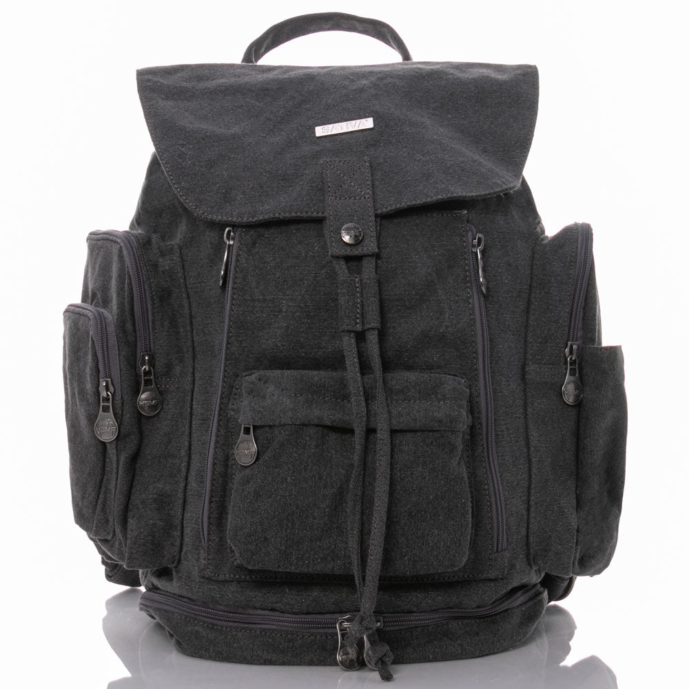 Sativa Hemp - Hemp Multi Pocket KnapSack