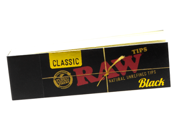 RAW - Black, Tips – Bailiwick Botanicals