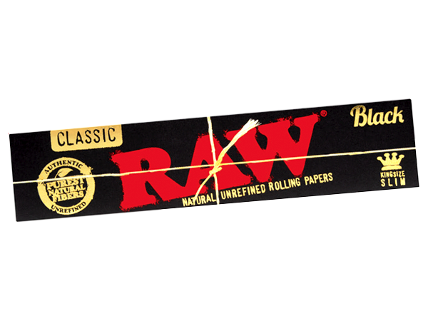 RAW - Black, King Size Slim Papers