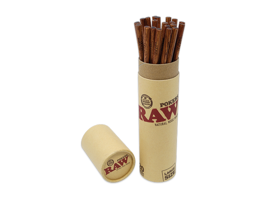 RAW - Natural Wood Pokers