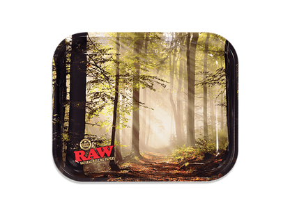 RAW - Rolling Tray, Metal, Smokey Forest